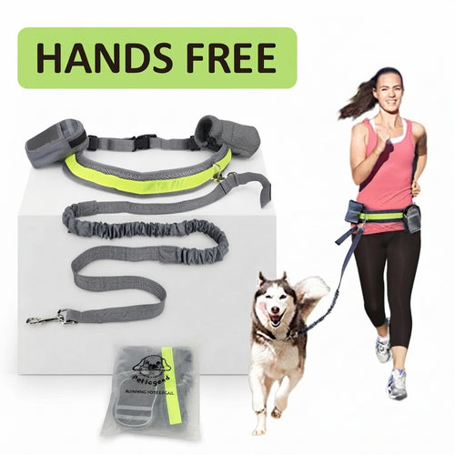 FlexWalk™ Hands-Free Night-Safety Crossbody Leash